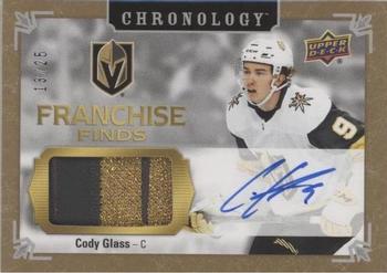 2019-20 Upper Deck Chronology - Franchise Finds #FF-CG Cody Glass Front