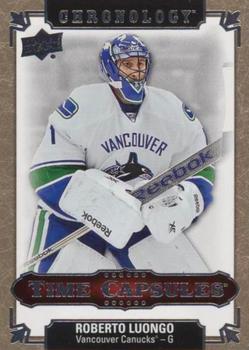 2019-20 Upper Deck Chronology - Time Capsules Rip Cards #TC-52 Roberto Luongo Front