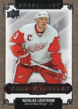 2019-20 Upper Deck Chronology - Time Capsules Rip Cards #TC-57 Nicklas Lidstrom Front
