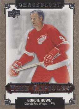 2019-20 Upper Deck Chronology - Time Capsules Rip Cards #TC-67 Gordie Howe Front