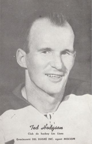 1959-60 Trois-Rivieres Lions (EPHL) #NNO Ted Hodgson Front