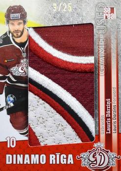 2019-20 Sereal Dinamo Riga - Game-Used Patches #DRG-P02 Lauris Darzins Front