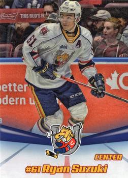 2019-20 Barrie Colts (OHL) #NNO Ryan Suzuki Front