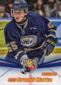 2019-20 Barrie Colts (OHL) #NNO Brandt Clarke Front