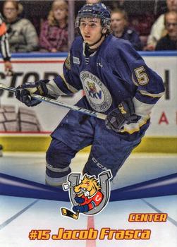 2019-20 Barrie Colts (OHL) #NNO Jacob Frasca Front