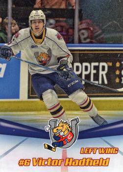 2019-20 Barrie Colts (OHL) #NNO Victor Hadfield Front