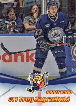 2019-20 Barrie Colts (OHL) #NNO Trey Zagrzebski Front