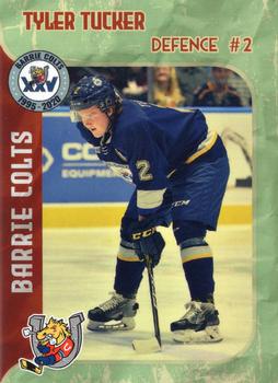 2019-20 Barrie Colts (OHL) 25th Anniversary #NNO Tyler Tucker Front