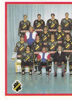 1992-93 Semic Elitserien (Swedish) Stickers #1 AIK IF Stockholm Team Photo Front