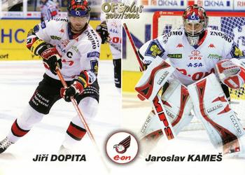 2007-08 Czech OFS - Team Cards #K14 Jiri Dopita / Jaroslav Kames Front
