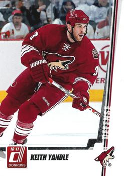 2010-11 Donruss #74 Keith Yandle  Front
