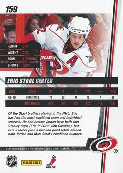 2010-11 Donruss #159 Eric Staal  Back