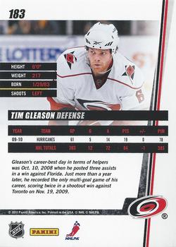 2010-11 Donruss #183 Tim Gleason  Back