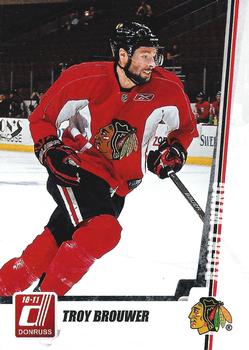 2010-11 Donruss #186 Troy Brouwer  Front