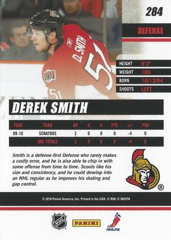 2010-11 Donruss #284 Derek Smith  Back