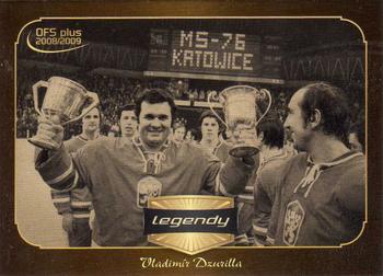 2008-09 Czech OFS - Legends #L1 Vladimir Dzurilla Front