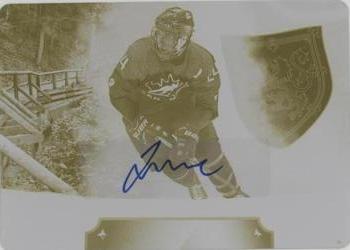 2018 Upper Deck Team Canada Juniors - Provincial Prowess Printing Plates - Yellow #PP-4 Jared McIsaac Front