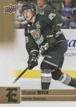 2019-20 Upper Deck CHL - Gold Glossy #182 Wyatte Wylie Front