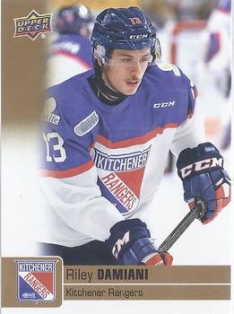 2019-20 Upper Deck CHL - Gold Glossy #191 Riley Damiani Front