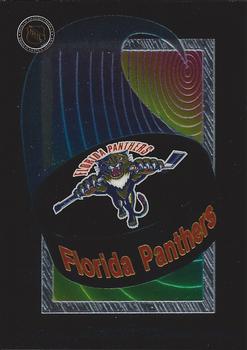1994 Peninsula Vending NHL Logo Stickers #NNO Florida Panthers Front
