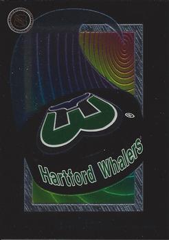 1994 Peninsula Vending NHL Logo Stickers #NNO Hartford Whalers Front