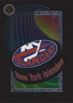 1994 Peninsula Vending NHL Logo Stickers #NNO New York Islanders Front
