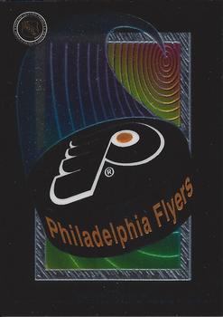 1994 Peninsula Vending NHL Logo Stickers #NNO Philadelphia Flyers Front