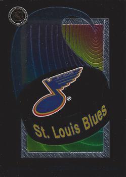 1994 Peninsula Vending NHL Logo Stickers #NNO St. Louis Blues Front