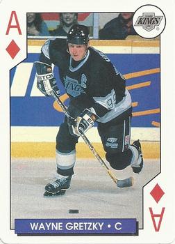 1995-96 Bicycle NHL Hockey Aces #A♦ Wayne Gretzky Front