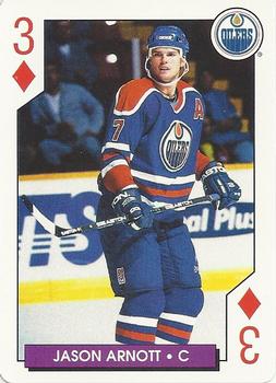 1996-97 Bicycle NHL Hockey Aces #3♦ Jason Arnott Front