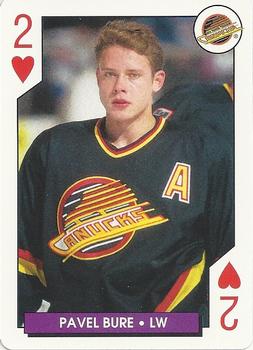 1996-97 Bicycle NHL Hockey Aces #2♥ Pavel Bure Front