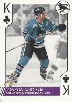 1997-98 Bicycle NHL Hockey Aces #K♣ Tony Granato Front