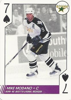 1997-98 Bicycle NHL Hockey Aces #7♠ Mike Modano Front