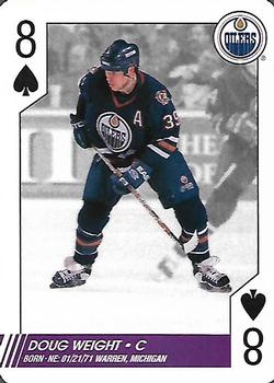 1997-98 Bicycle NHL Hockey Aces #8♠ Doug Weight Front