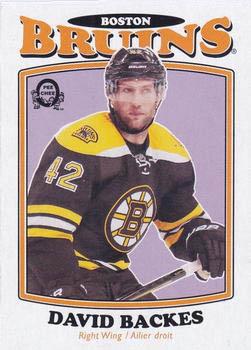2016-17 Upper Deck - 2016-17 O-Pee-Chee Update Retro Blank Back #NNO David Backes Front