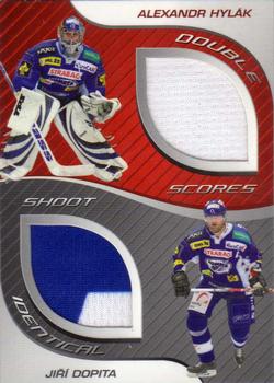 2009-10 Czech OFS Plus - Double Jersey Identical cards #J3 Alexandr Hylak / Jiri Dopita Front