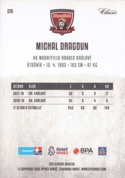 2019-20 OFS Classic - Silver #276 Michal Dragoun Back