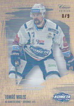2019-20 OFS Classic - Gold Rainbow #71 Tomas Malec Front