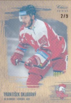 2019-20 OFS Classic - Gold Rainbow #96 Frantisek Skladany Front