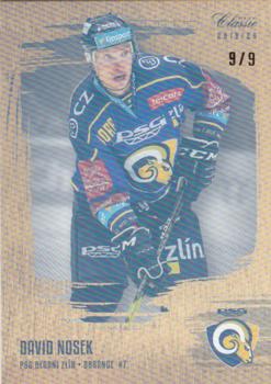 2019-20 OFS Classic - Gold Rainbow #146 David Nosek Front