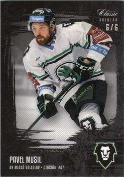 2019-20 OFS Classic - Black Sand #292 Pavel Musil Front