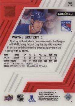 2020-21 Upper Deck Synergy - Red #75 Wayne Gretzky Back