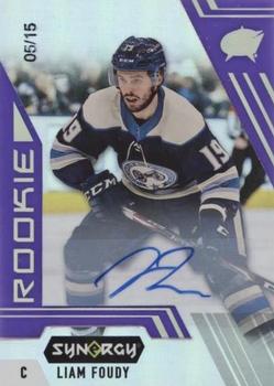 2020-21 Upper Deck Synergy - Purple #127 Liam Foudy Front