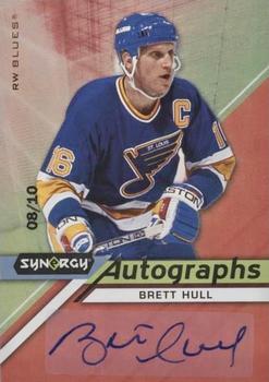 2020-21 Upper Deck Synergy - Autographs Red #A-BH Brett Hull Front