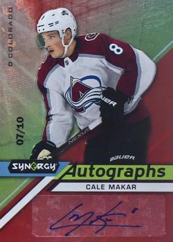 2020-21 Upper Deck Synergy - Autographs Red #A-CM Cale Makar Front