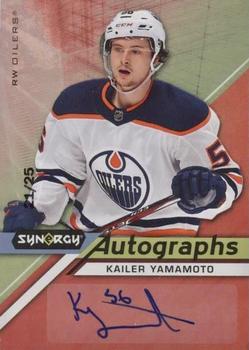 2020-21 Upper Deck Synergy - Autographs Red #A-KY Kailer Yamamoto Front