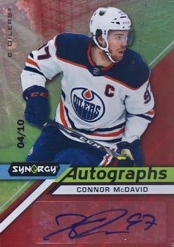 2020-21 Upper Deck Synergy - Autographs Red #A-MC Connor McDavid Front
