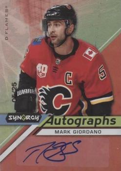 2020-21 Upper Deck Synergy - Autographs Red #A-MG Mark Giordano Front