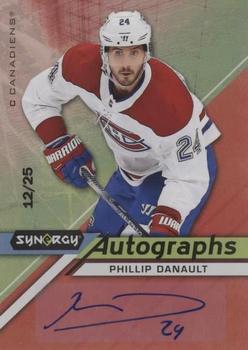 2020-21 Upper Deck Synergy - Autographs Red #A-PD Phillip Danault Front