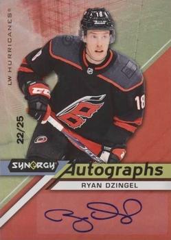 2020-21 Upper Deck Synergy - Autographs Red #A-RD Ryan Dzingel Front